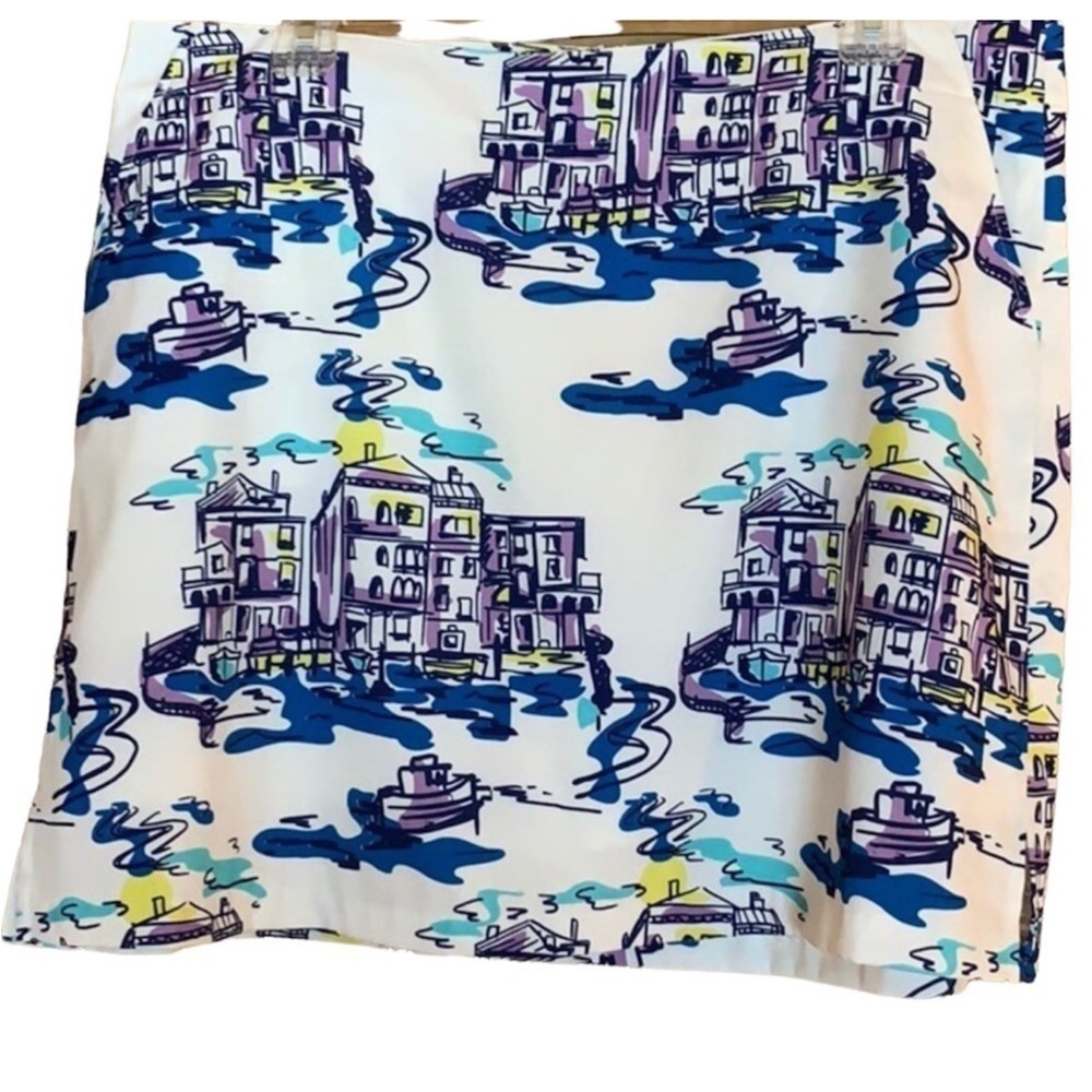 Lady Hagen golf / athletic skort with colorful print Size 14